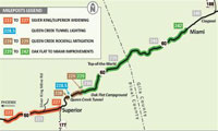 US 60 corridor map