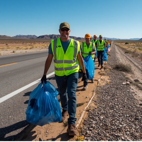Adopt a Highway volunteer lineup