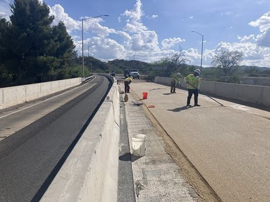 I-19: Western Avenue Bridges Rehabilitation Project Construction Photo