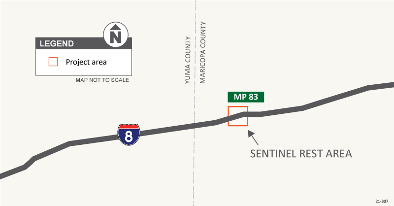 Interstate 8 Map