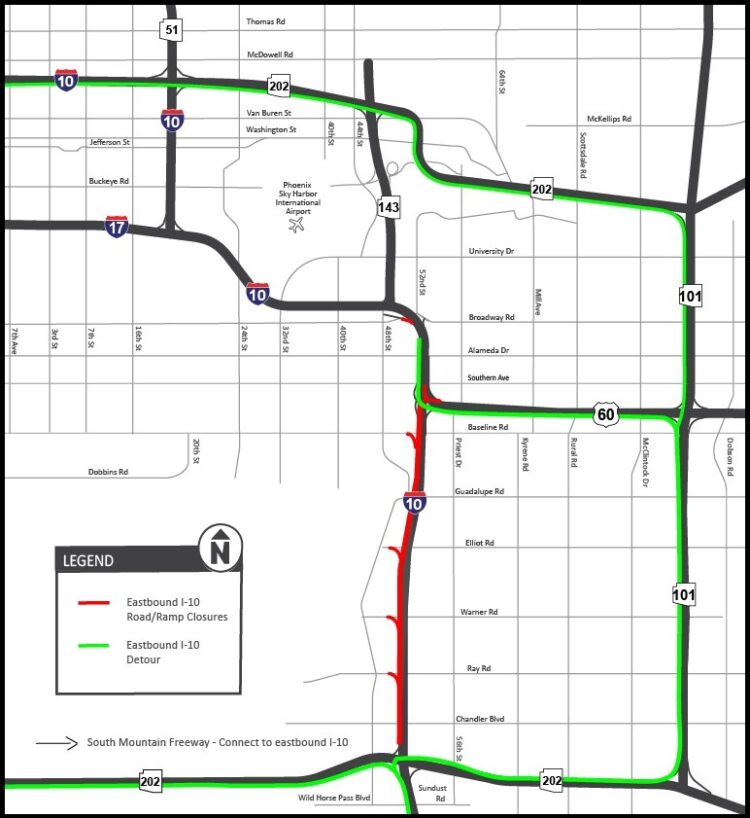 I-10 Broadway Curve Improvement Project