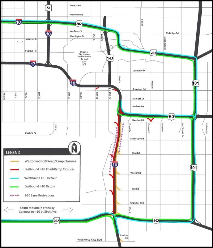 I-10 Broadway Curve Improvement Project