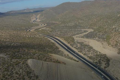 File photo of an Arizona highway