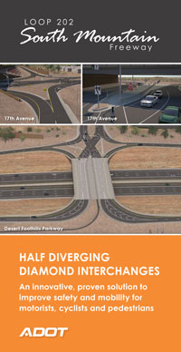 South Mountain Freeway DDI Flyer cover