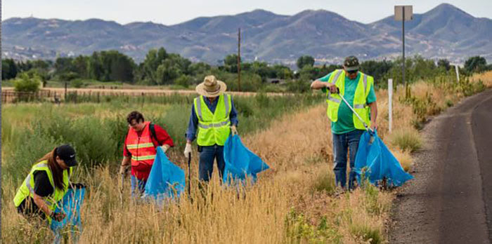 FIRST News Now - Litter Pickup Adopt A Highway FNN Image © March 18, 2021.  Montoursville, PA – In an effort to improve our environment and clean up  our local roadways as