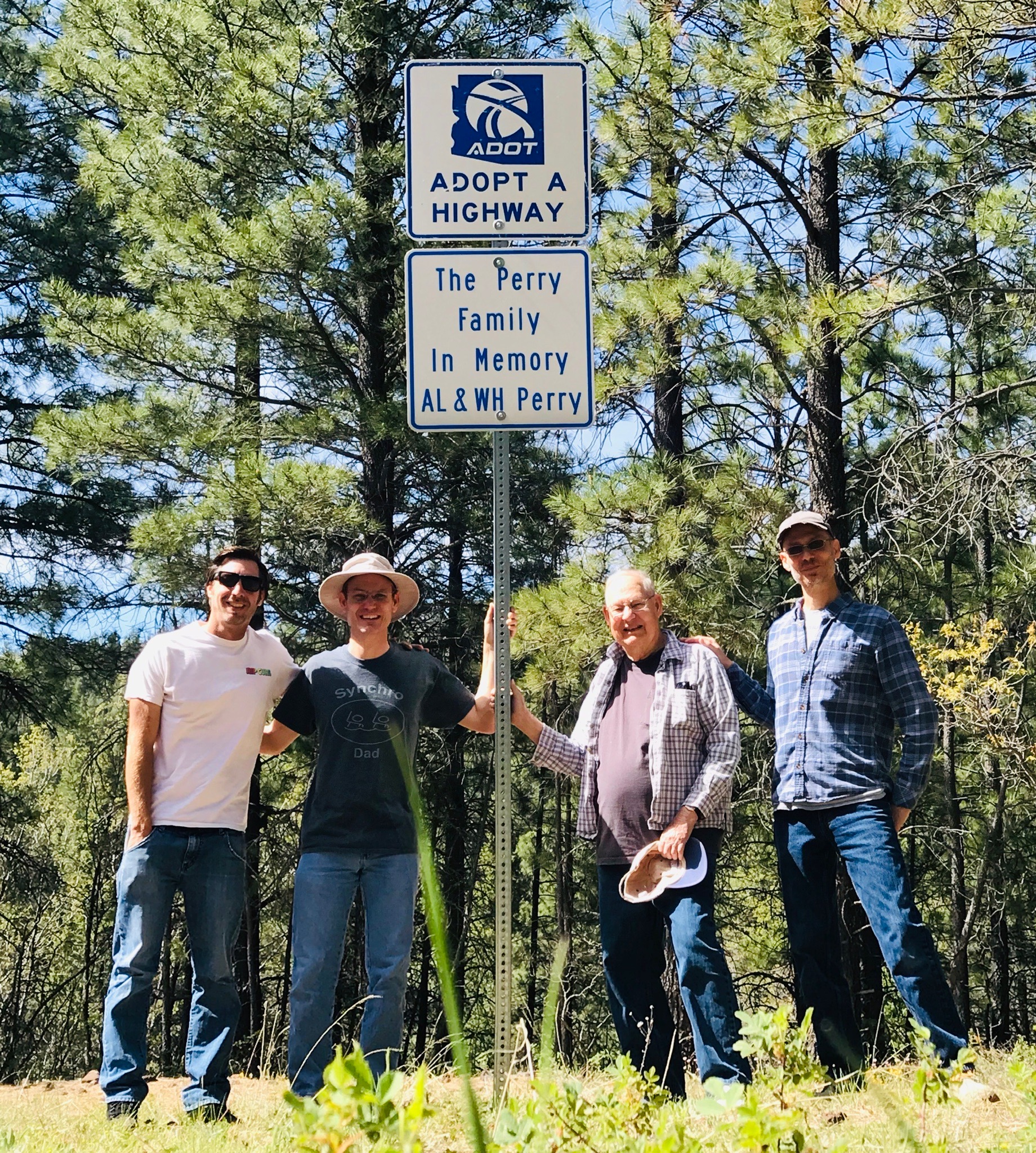 Perry family Adopt a Highway