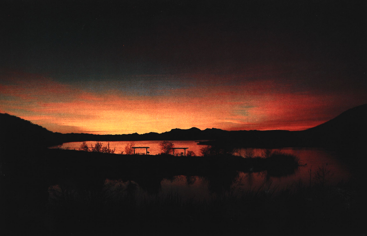 Sunset at Patagonia Lake