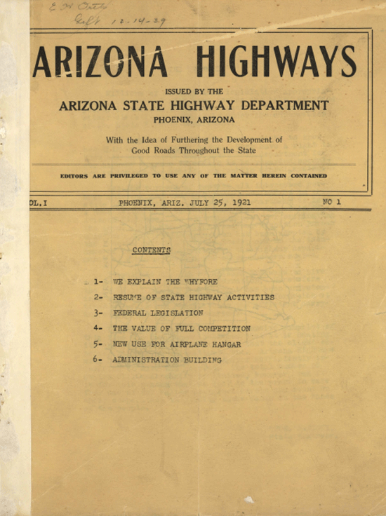 Arizona Highways original
