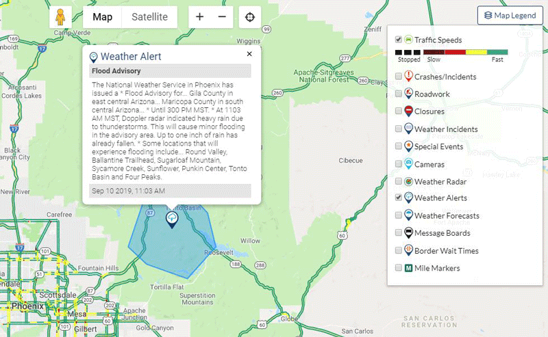 From Traffic To The Weather Az511 Now Has You Covered Adot