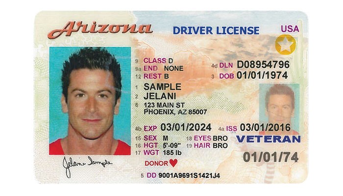 Jelani Sample is no longer the face of Arizona driver's licenses