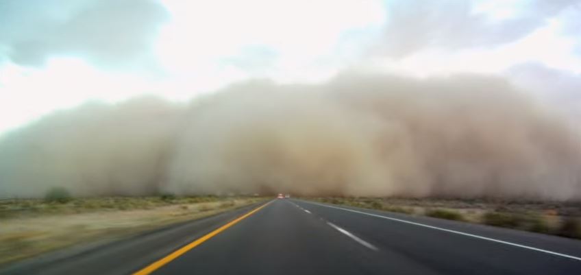 Dust storm photo
