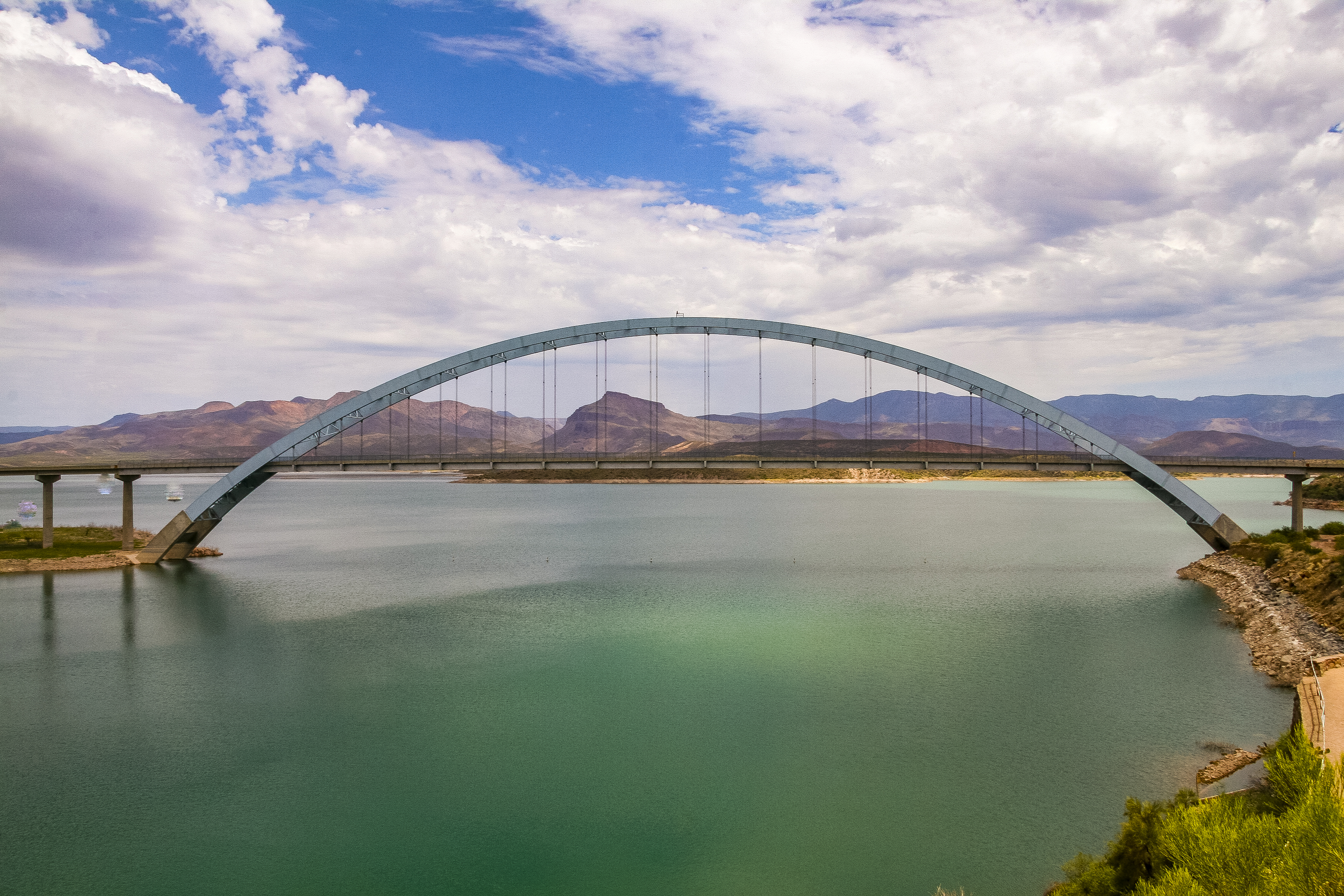 Roosevelt Lake Bridge today