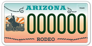 Rodeo - Arizona Specialty Plate