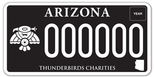 license plate thumbnail thunderbirds charities