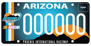 Phoenix International Raceway License Plate Phoenix International Raceway License Plate