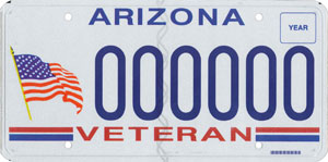 Veteran License Plate