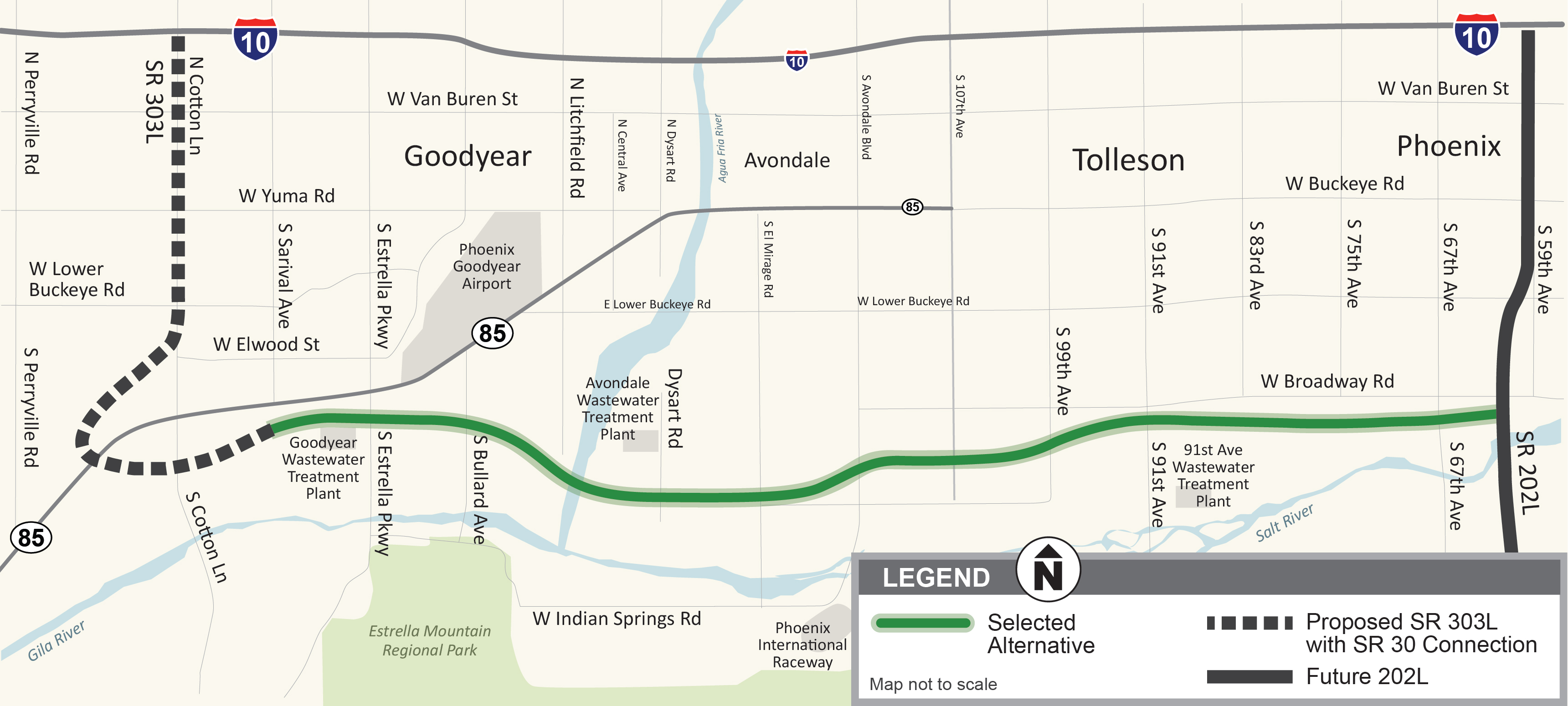 State Route 30 Study Recommended Alternatives