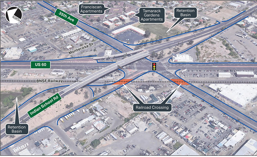 Grand 35 Existing Intersection Map