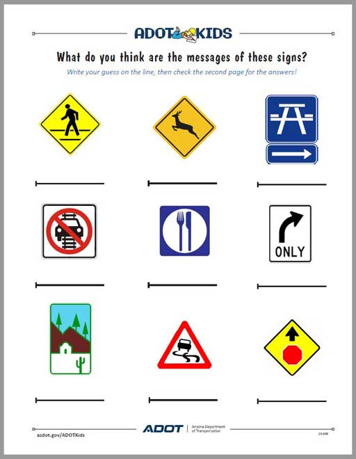 guess the road signs