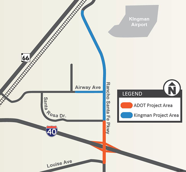 I-40: Rancho Santa Fe Project Map