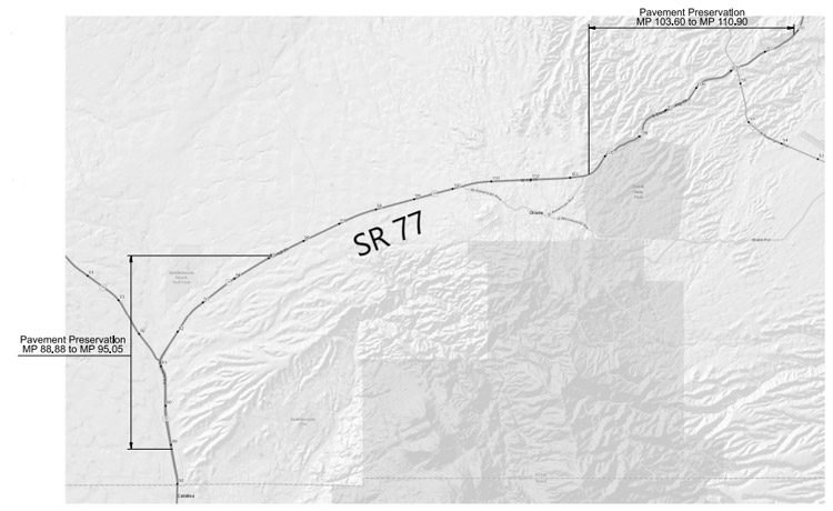 SR 77: saddlebrooke map