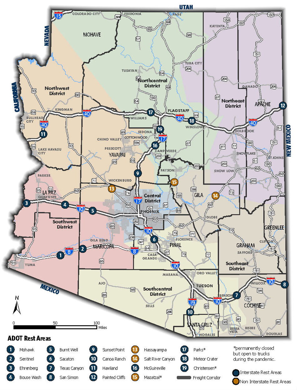 Arizona Statewide Rest Area Study | ADOT