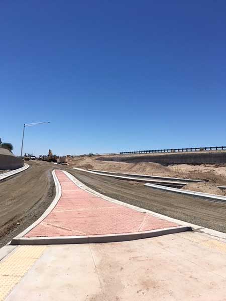 I-8 ramps at Araby Road