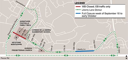 Liberty Lane Map