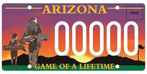 Southwest PGA License Plate