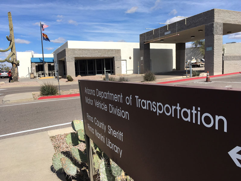 ADOT Motor Vehicle Division office in Tucson