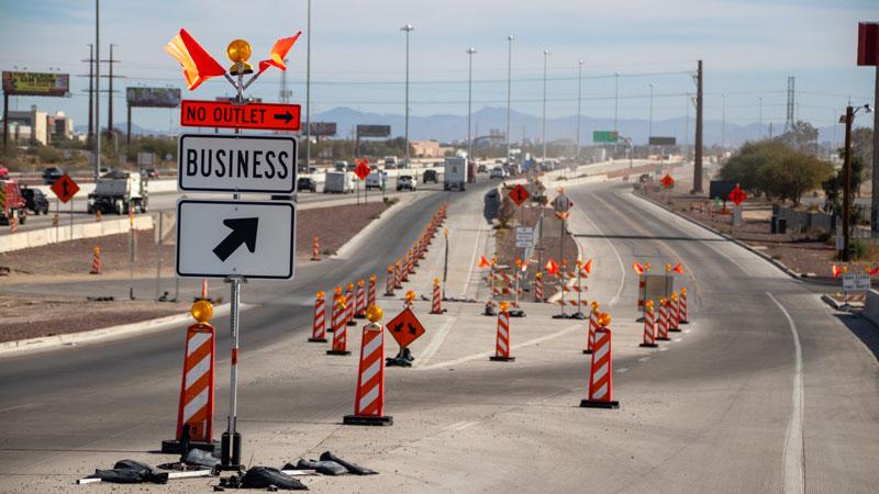 Highway Work zone 