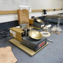 Liquid limit device used in ADOT's T89 test