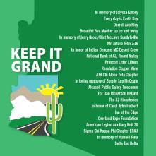A list of new and renewed Adopt a Highway groups.