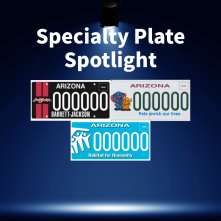 Specialty plates featured in January