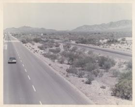 Interstate 8 from the 1970s between Casa Grande and Gila Bend.