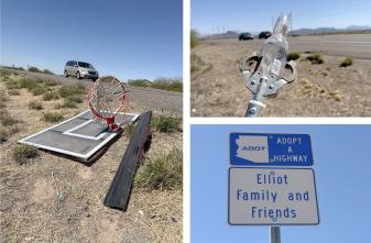 Items removed from highway