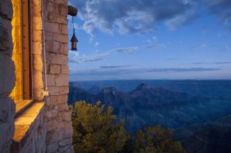View from Grand Canyon Lodge window