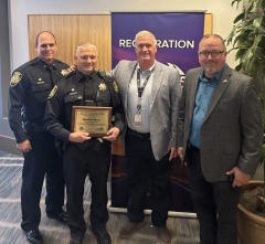 Award-winning ADOT officer and colleagues 