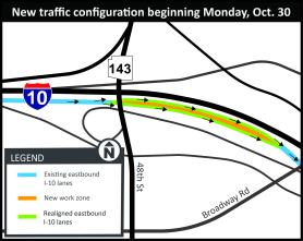 A graphic of a highway interchange.