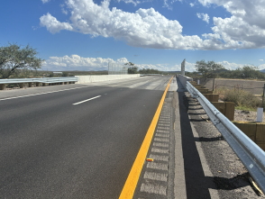 Completed I-10 Amole Bridge