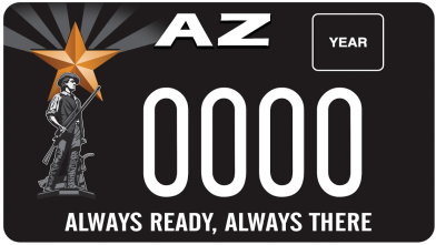National Guard Plate Motorcycle