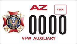 VFW  Auxiliary MC Plate