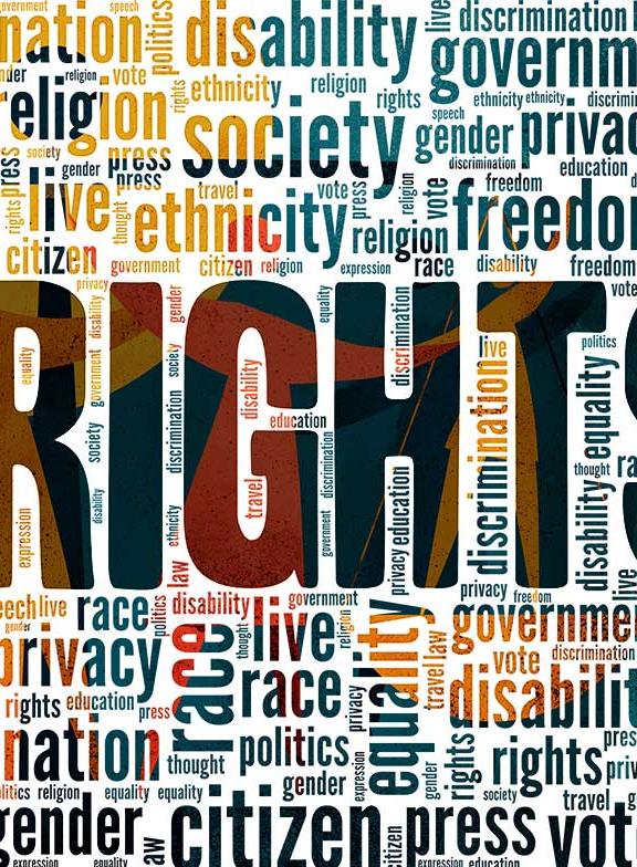 civil rights word cloud