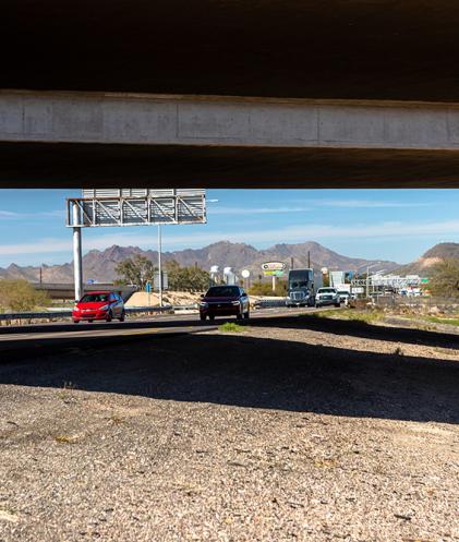 Highway underpass