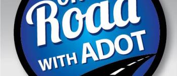 On the Road With ADOT logo