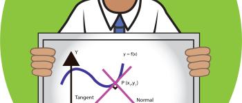 ADOT Kids cartoon showing engineer with linear math equation