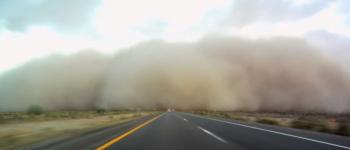 Monsoon haboob.