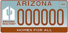 AZ Realtors Homes for All Standard Plate