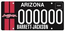 Barrett Jackson License Plate