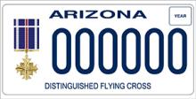 Distinguished Flying Cross License Plate